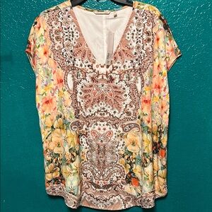 Soft Surroundings Paisley Women's Top